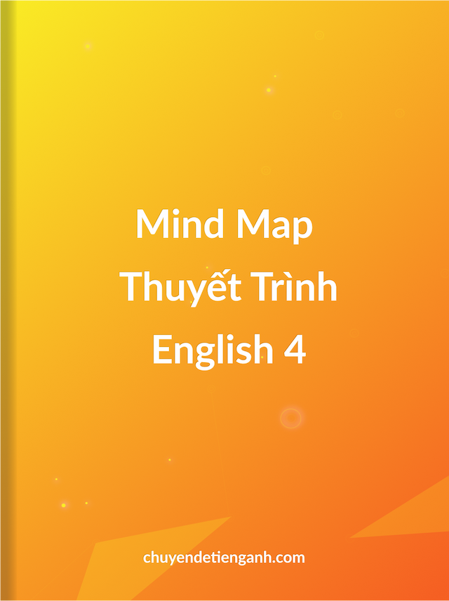 Mind map thuyết trình Speaking tiếng Anh 4 | Tài liệu tiếng Anh lớp 4